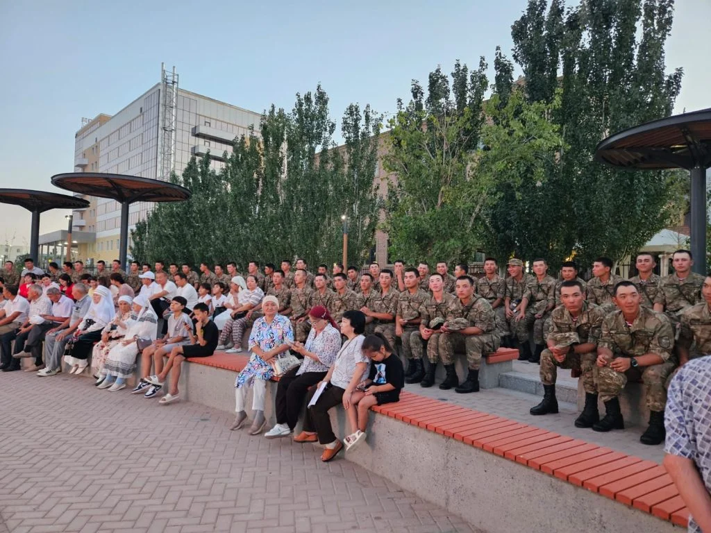 Қызылордада 5547 әскери бөлімінің сарбаздары «Отбасы құндылықтары – ұлт болашағы» атты рухани-мәдени шараға қатысты